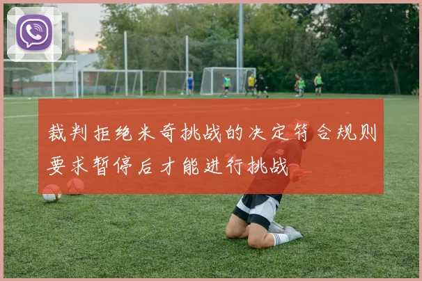 裁判拒绝米奇挑战的决定符合规则要求暂停后才能进行挑战